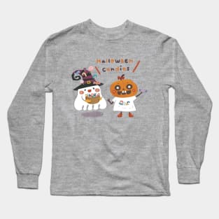 Halloween candies Long Sleeve T-Shirt